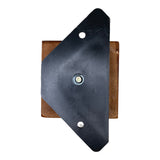 ProFurnitureParts Corner Leg Attachment Bracket 5/16" Threaded Insert Set of 4