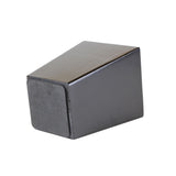 ProFurnitureParts 5" Inch Espresso Finish Square Tapered Wood W/ Anti Skid Pads and Leg Plates Set of 4