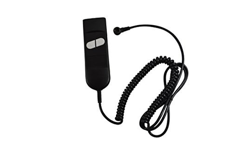 Wand Style 2 Button Handset by Limoss For Power Recliners and Lift Chairs