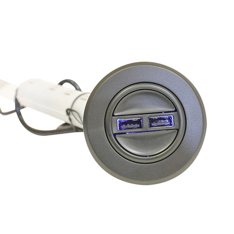 ProFurnitureParts Dual USB 2 Button Recliner Switch W/ 5 Pin Plug