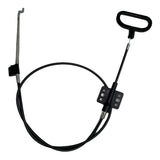 ProFurnitureParts Recliner Cable D-ring Release Long Handle (7 ) -Exposed Length 5.5" with Spring- Total Overall Length 44.75