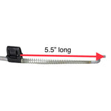 ProFurnitureParts Recliner Cable D-ring Release Long Handle (7 ) -Exposed Length 5.5" with Spring- Total Overall Length 44.75