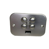 Raffel 5 Button Handset for Power Recliner Lift Chair, USB CTR UR2 08 BA
