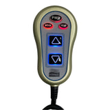 ProFurnitureParts Tranquil Ease Heat Massage Handset For Power Recliner Lift Chair, HC-6022-PR4-TE-48
