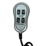 ProFurnitutreParts Raffel 4 Button Headrest and Power Recliner Hand Control HC-6022-PR6-KL