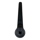 ProFunitureParts Recliner Handle Lever BLACK 5/8 inch Square Mount, Set Screw Include