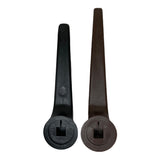 ProFunitureParts Recliner Handle Lever BLACK 5/8 inch Square Mount, Set Screw Include