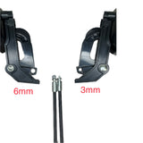 ProFurnitureParts Recliner Release Handle Small Oval Flapper (NO CABLE) 3MM Slot