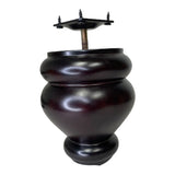 ProFurnitureParts 5" Inch Espresso Elegant Turned Wood Sofa Legs
