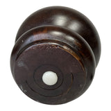 ProFurnitureParts Inches 4 3/4 Inches Tall Dark Walnut Finish Turned Wood Sofa Legs 4 Pack