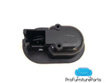 ProFurnitureParts Metal Recliner Handle Larger Face w/Screws & Cable Clip